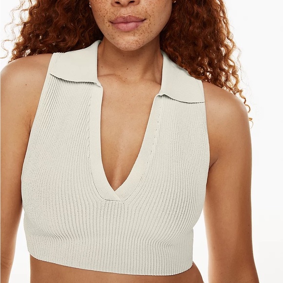 Babaton Sculpt Knit Polo - Picture 3 of 5